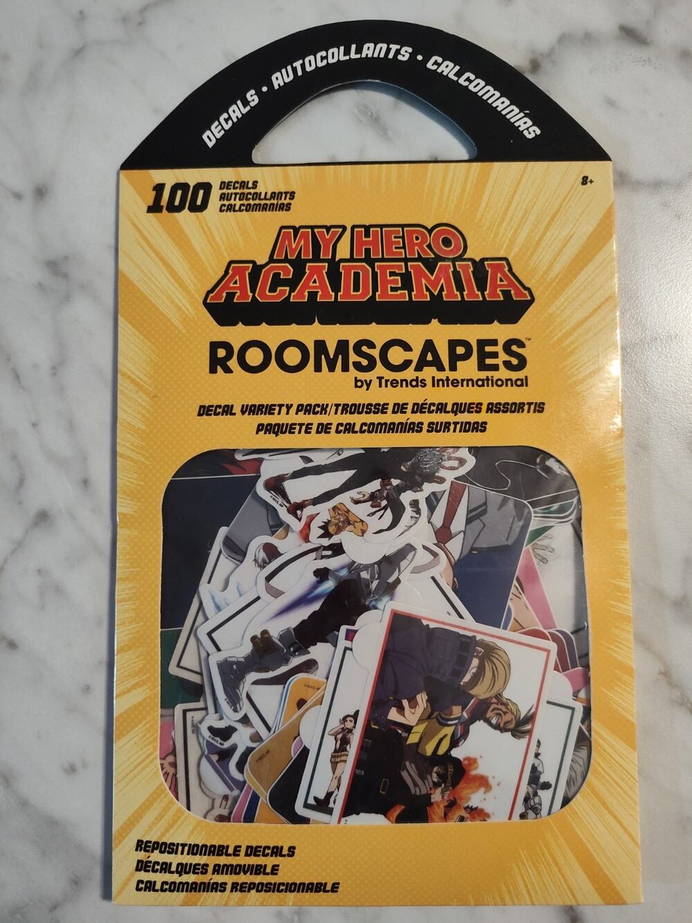 Trends International Roomscapes 100 Repositionable Decals My Hero Academia Anime